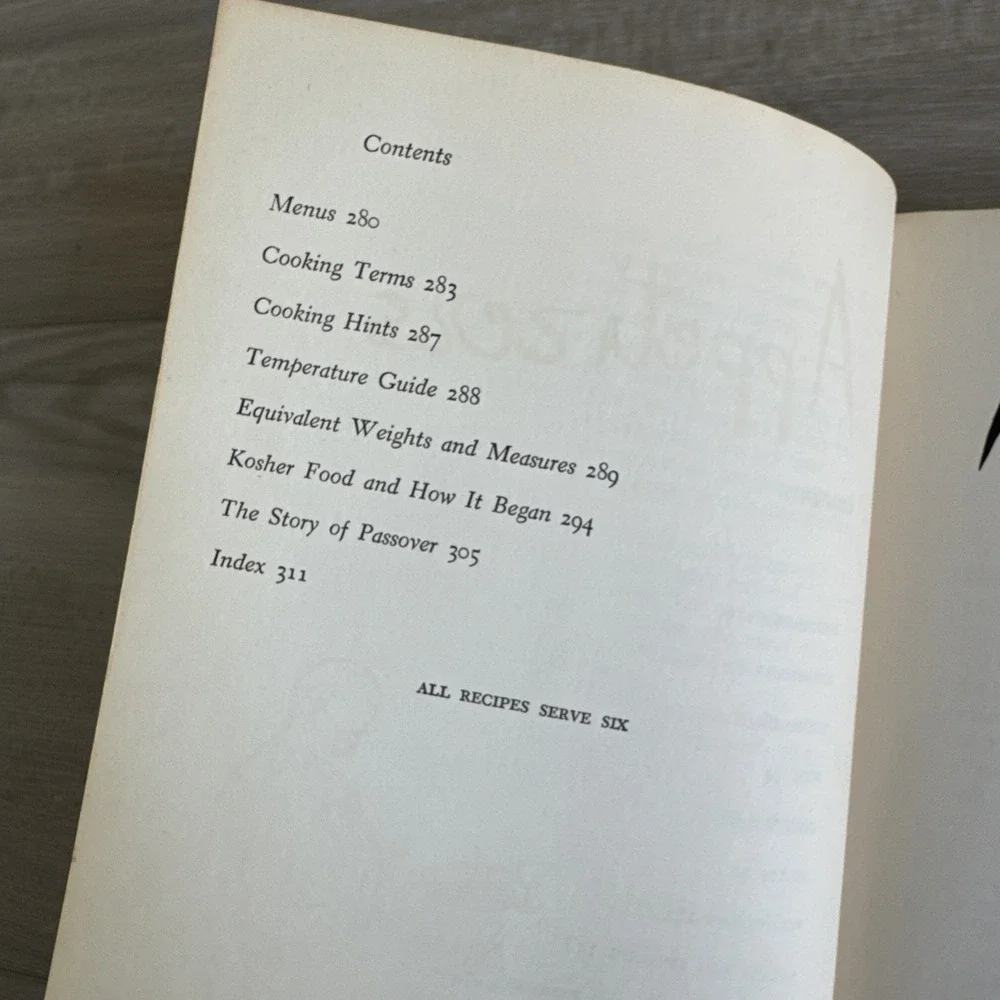 Vtg 1955 Hardcover The Molly Goldberg Jewish Cookbook Gertrude Berg‎ Myra Waldo